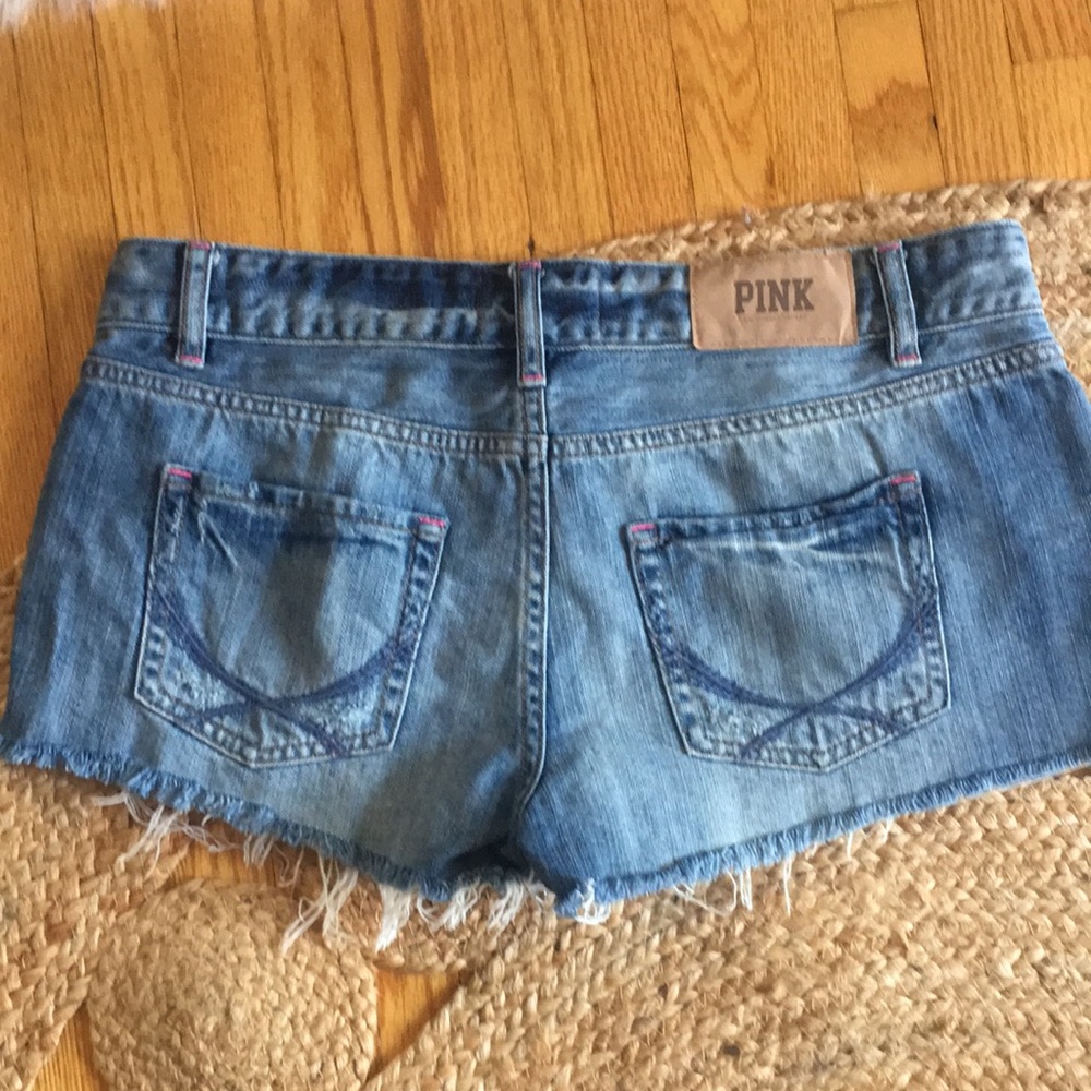 Vic Sec PINK jean shorts